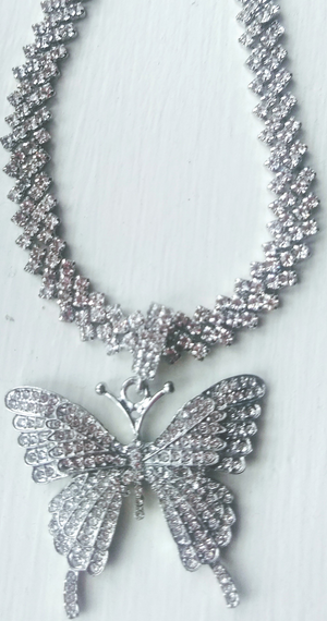 "The Queen" Butterfly Necklace