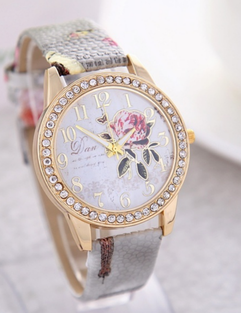 Bling Rose Watch