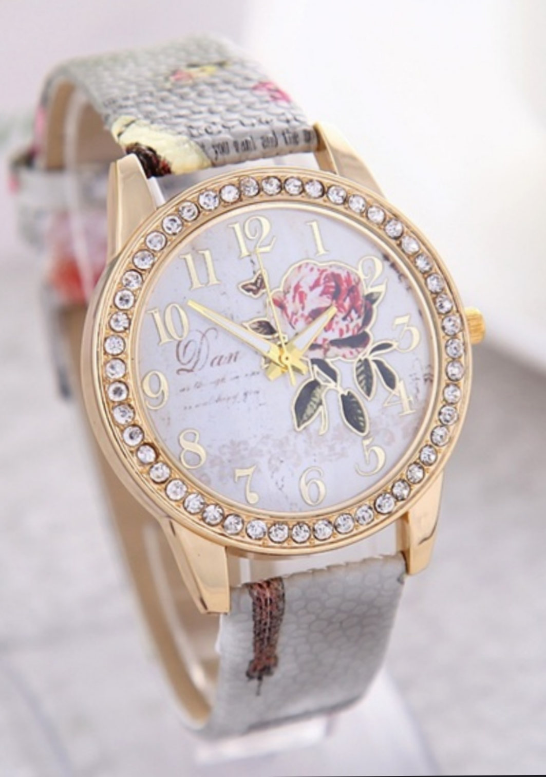 Bling Rose Watch