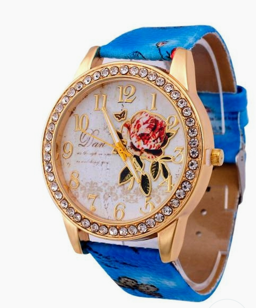 Bling Rose Watch