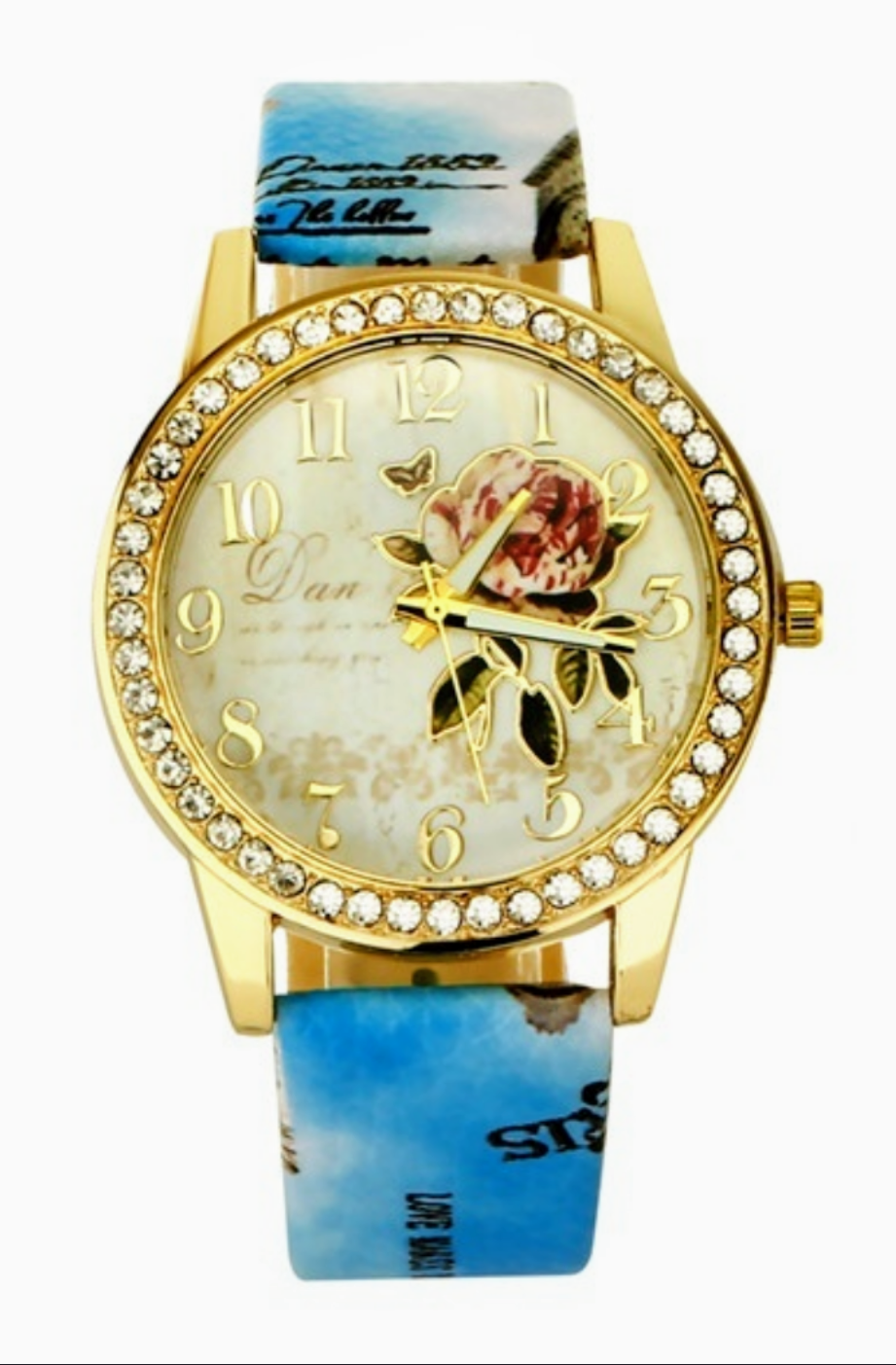 Bling Rose Watch