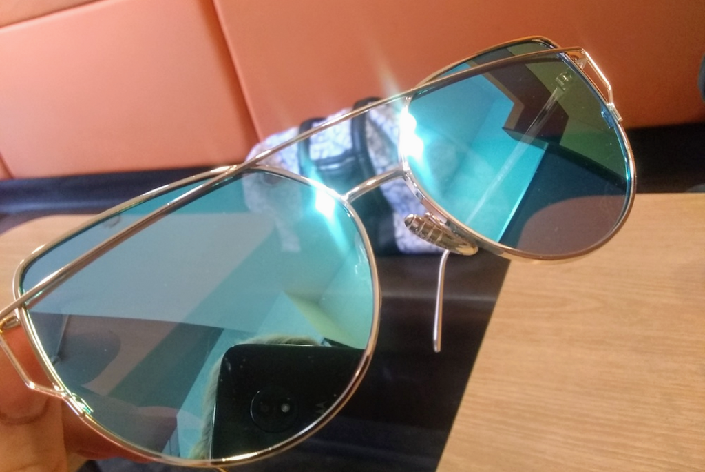 "Ocean Views" mirror sunglasses