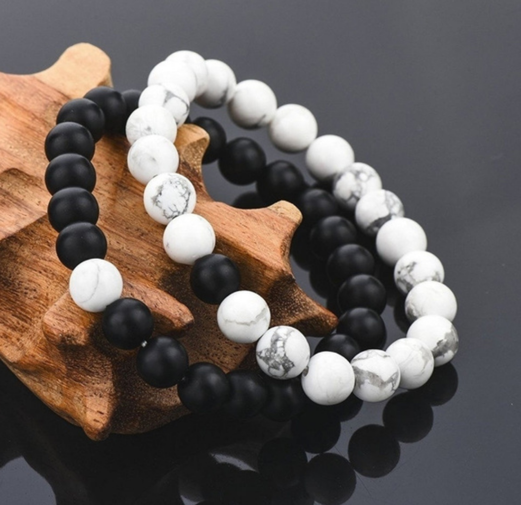 2 piece Couple's bracelet set