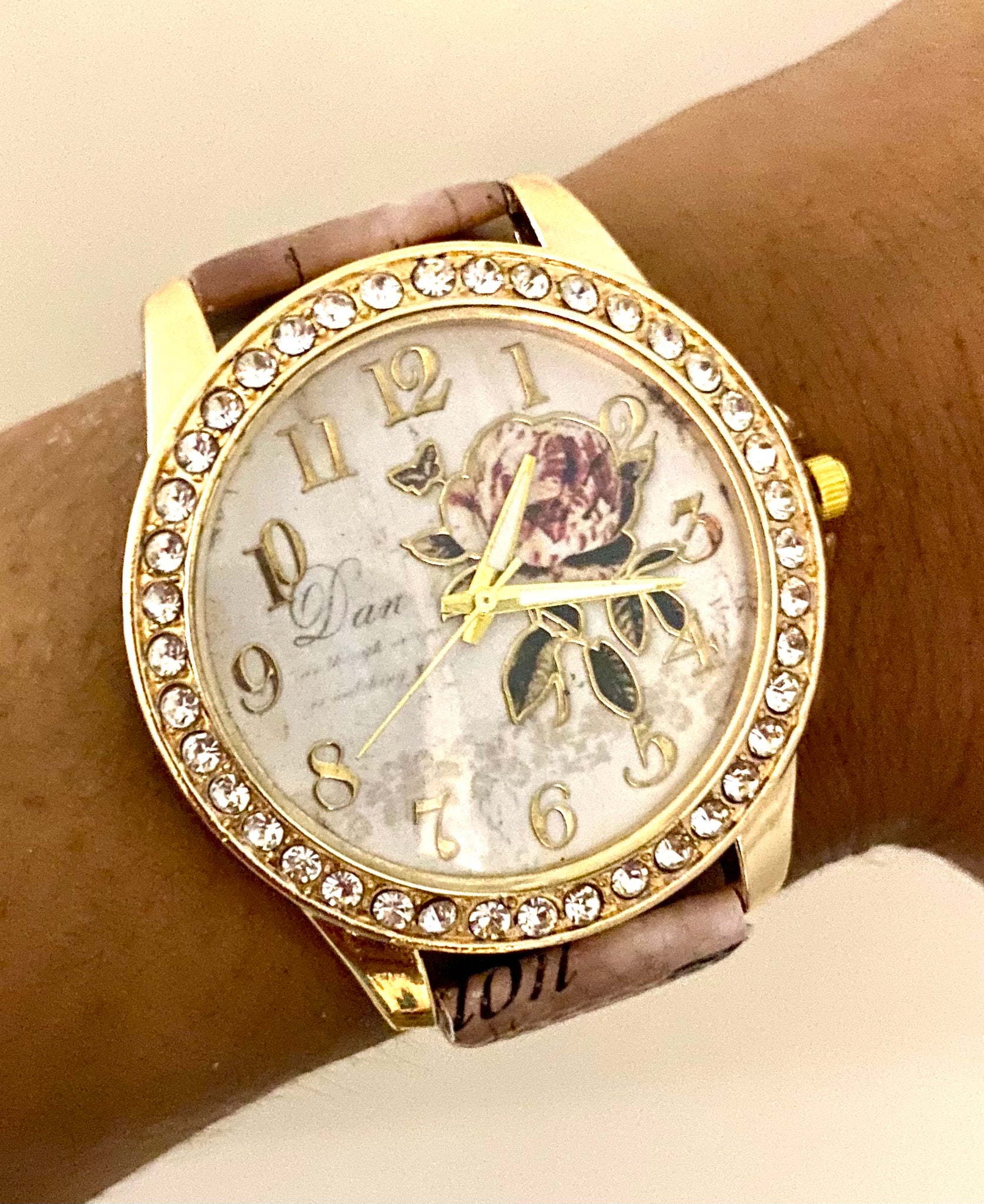 Bling Rose Watch