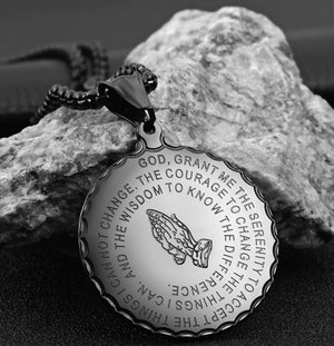 The Serenity & Lord’s Prayer Necklace