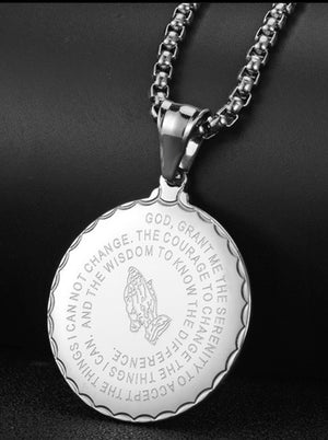 The Serenity & Lord’s Prayer Necklace