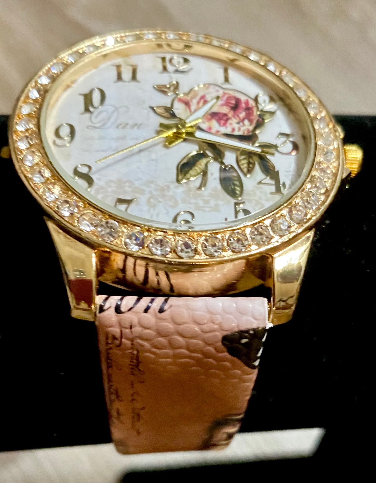 Bling Rose Watch