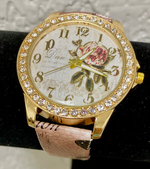 Bling Rose Watch