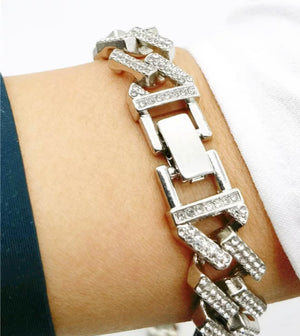 Icy Cuban Link Bracelet