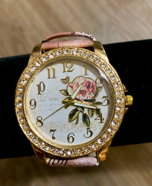 Bling Rose Watch